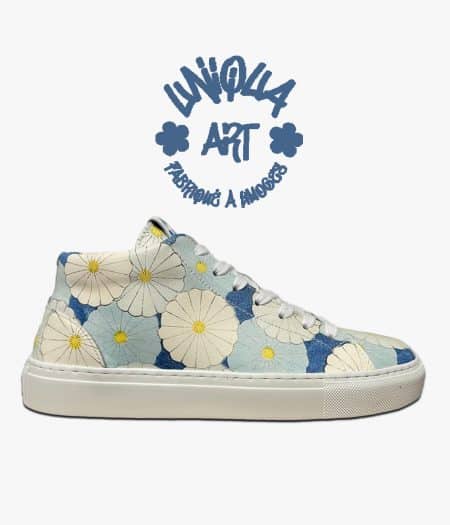 Basket Française Uniqua Art Japan Flowers