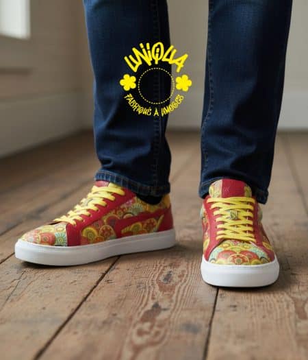 Basket Orsay Rosacola Rouge