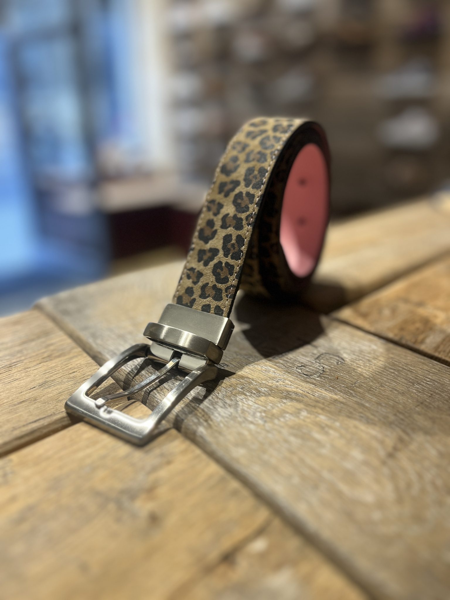 Ceinture Velours naturel Panthère – Image 4