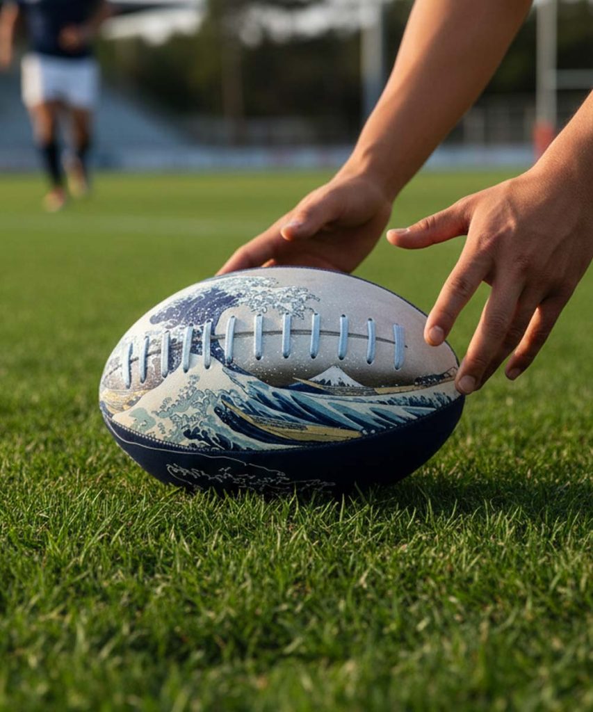 Ballon de rugby personnalisable - Uniqua- Made in France