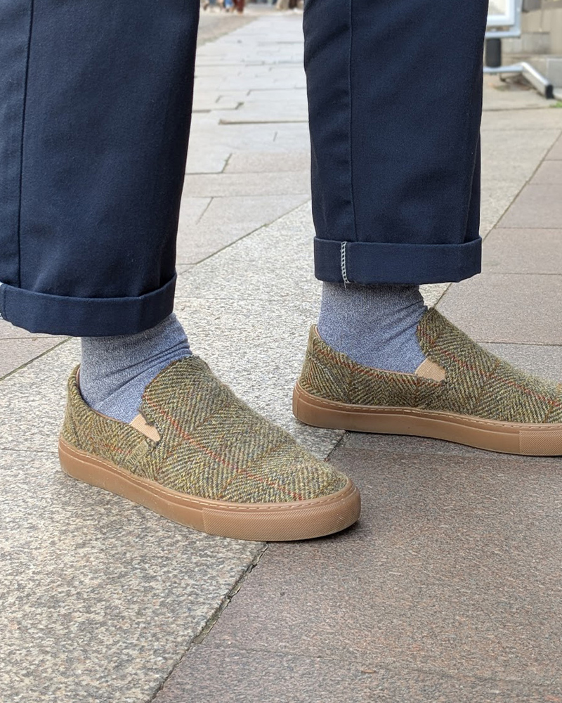 Réalisation client du modèle LENNON avec TWEED