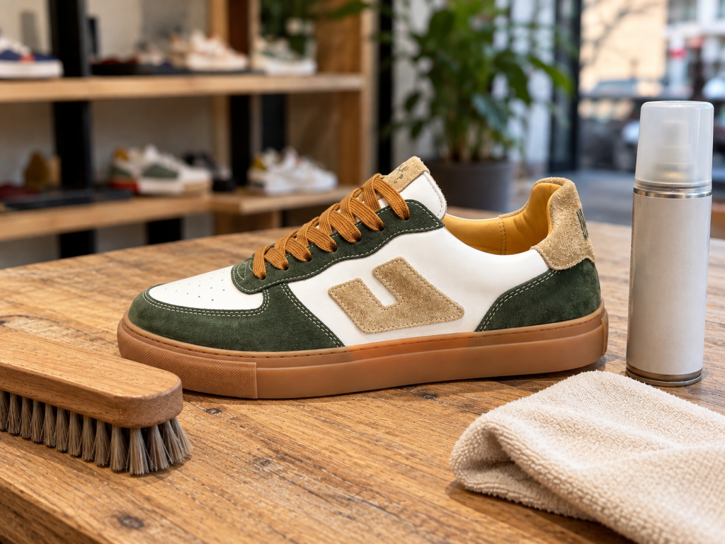 Entretenir une chaussure en cuir