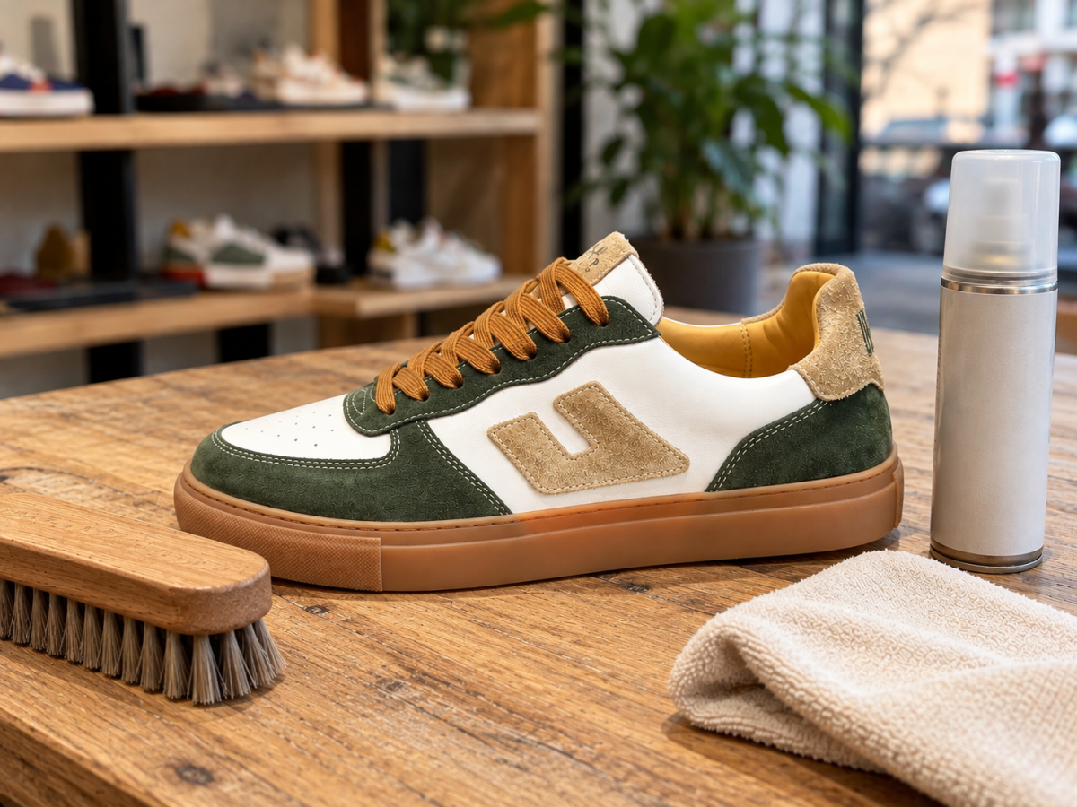 Entretenir une chaussure en cuir