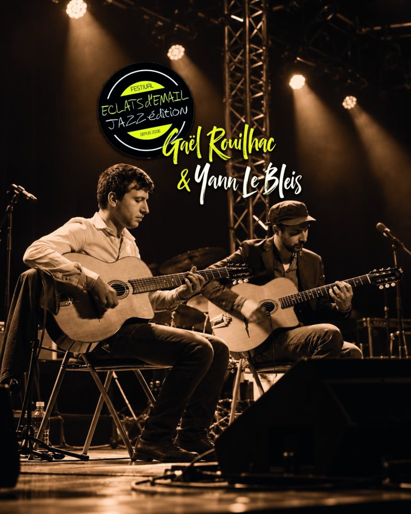 Concert 25 Novembre Gaël Rouilhac & Yann Le Bleis | Eclats d'Email X Uniqua